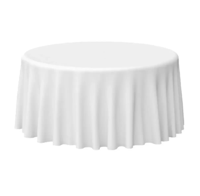 120 in Tablecloth for 60 in Round Table